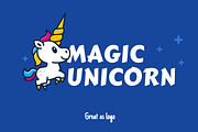 Unicorn Foal, an Animal Illustration by Manudesign (Thumbnail 3 of 3)