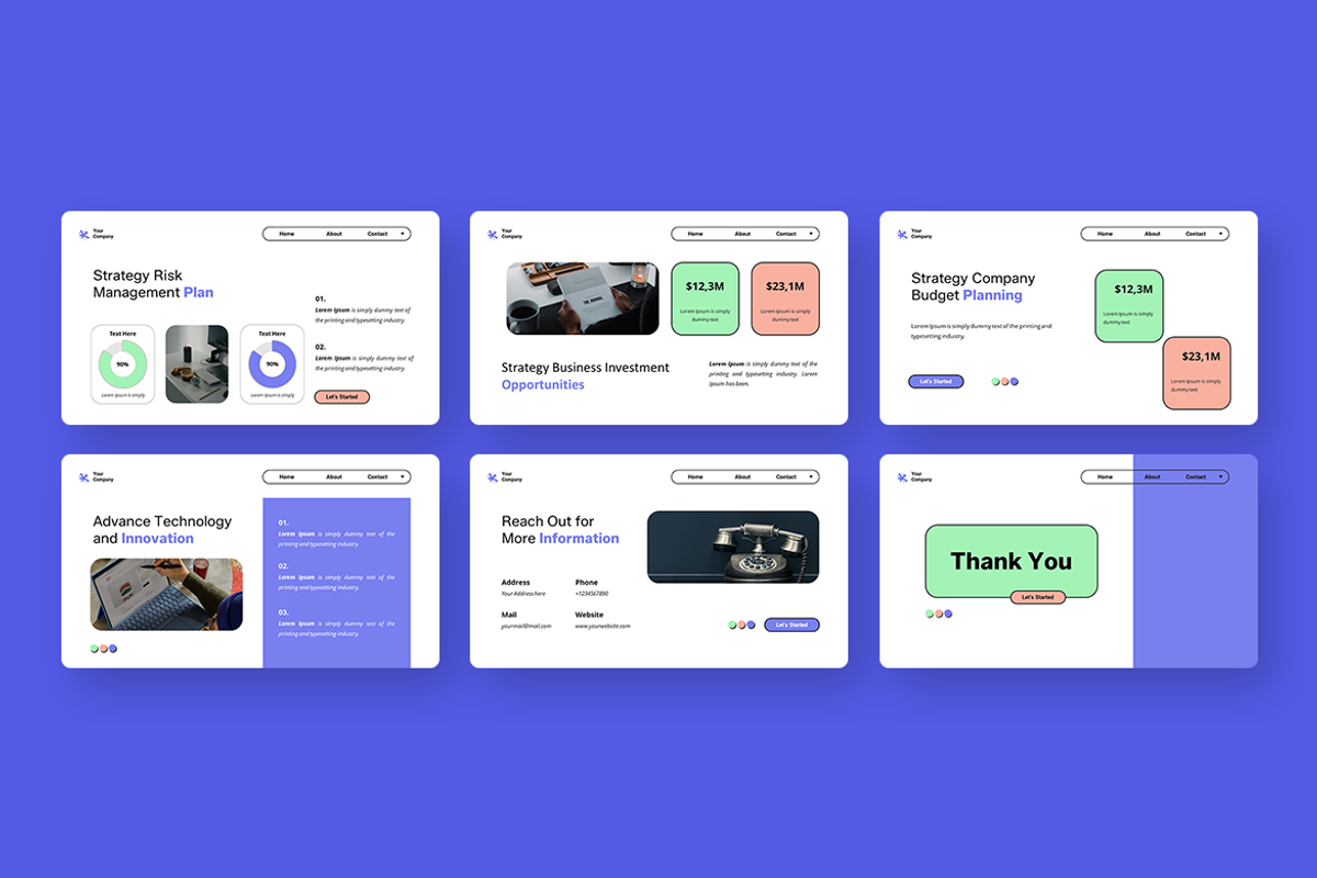 Modern Business Proposal - Keynote, a Presentation Template by Iqsiart Studio (Photo 3 of 3)