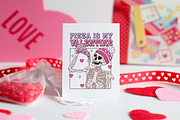 Skeleton Valentine Sublimation, a Seasonal Illustration by LemonDesign (Thumbnail 9 of 13)