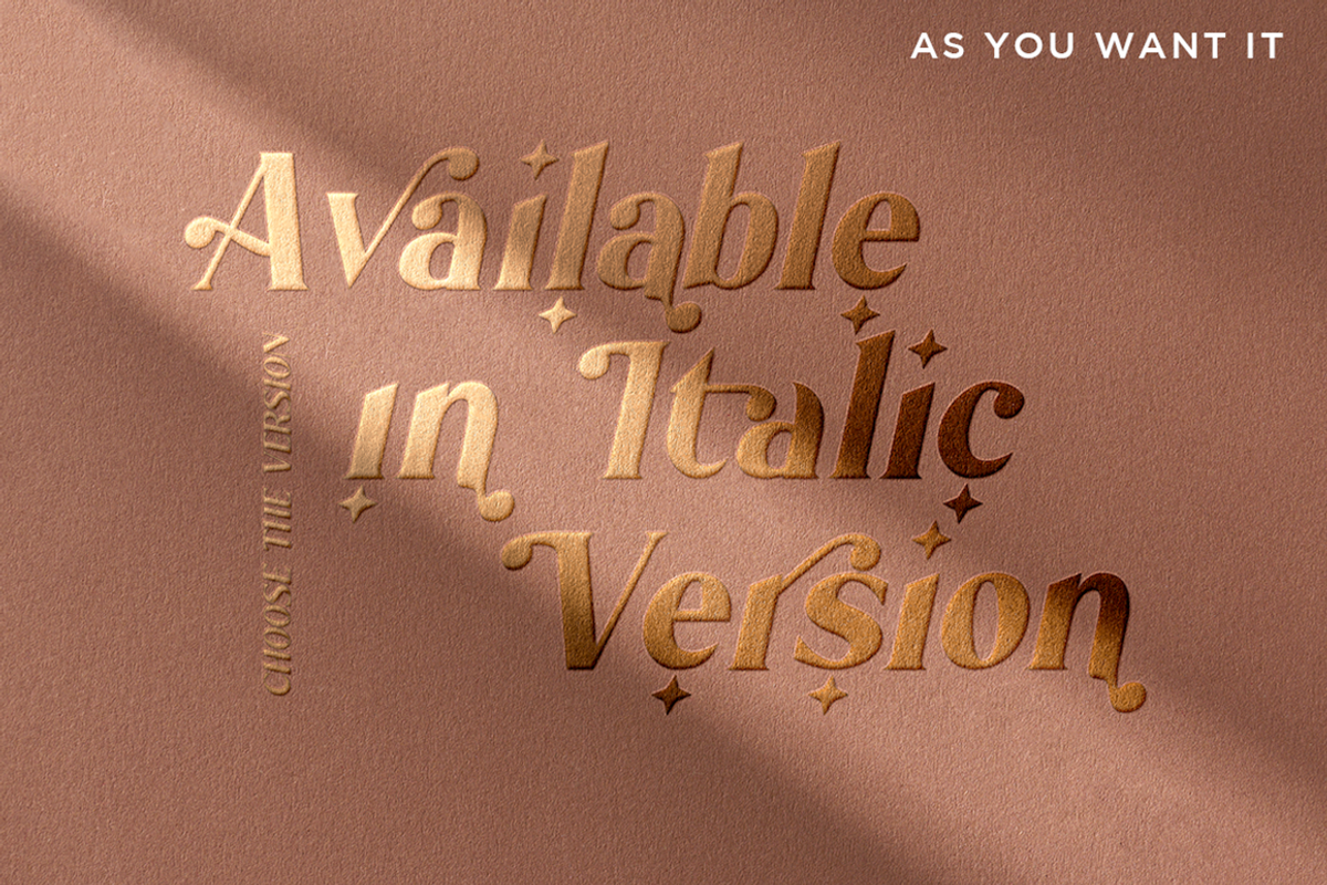 Megatura // Elegant Serif Typeface, a Serif Font by Haksen (Photo 11 of 15)