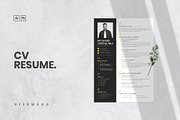CV Resume & Cover Letter, a Resume Template by Neermana (Thumbnail 1 of 2)