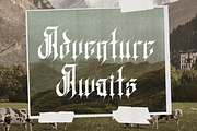 Rigtra Aledzra - Dark Gothic Font, a Blackletter Font by Randi Irvan | Rvandtype (Thumbnail 4 of 13)