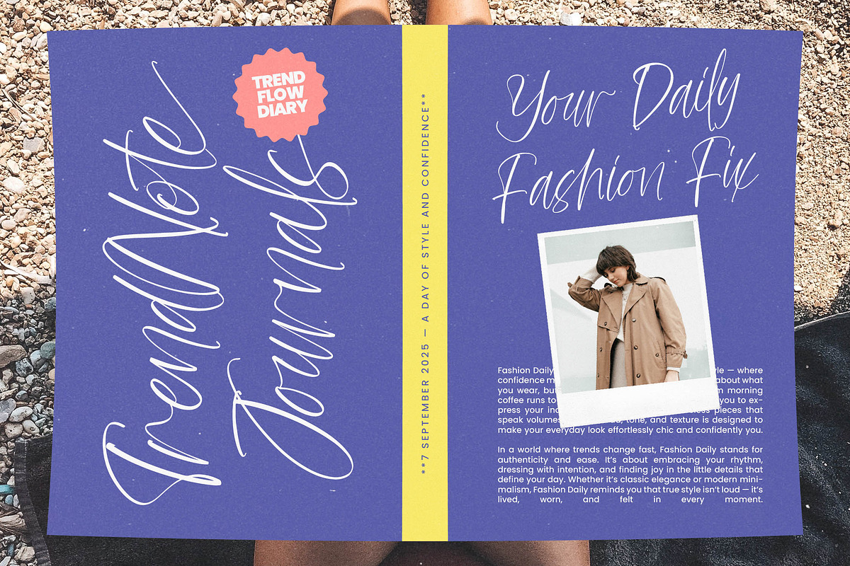 Chill Fresh Modern Handwritten Font, a Script Font by stylishtype.co (Photo 10 of 15)