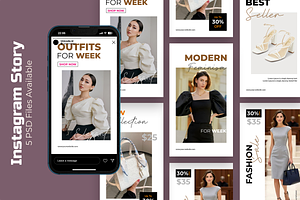 Fashion - Instagram Story Template, a Social Media Template by UnicodeID