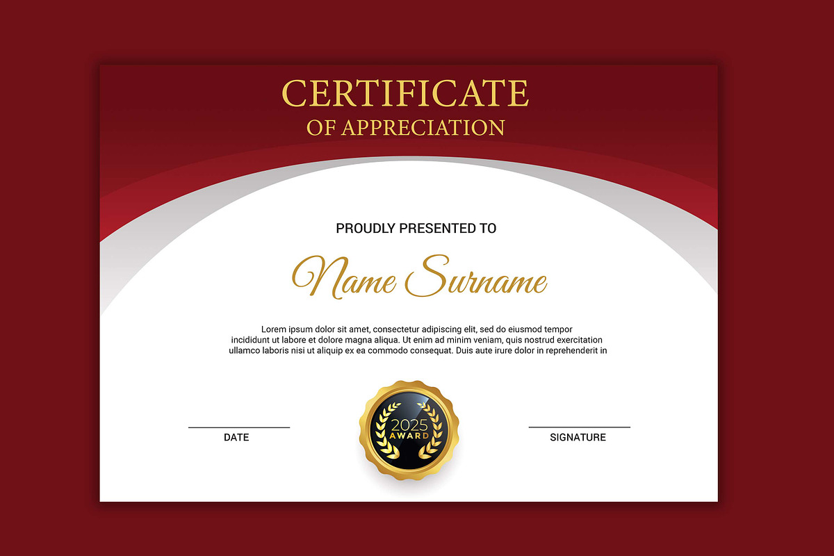 Business Certificates, a Presentation Template by Believe Creatives (Photo 8 of 8)