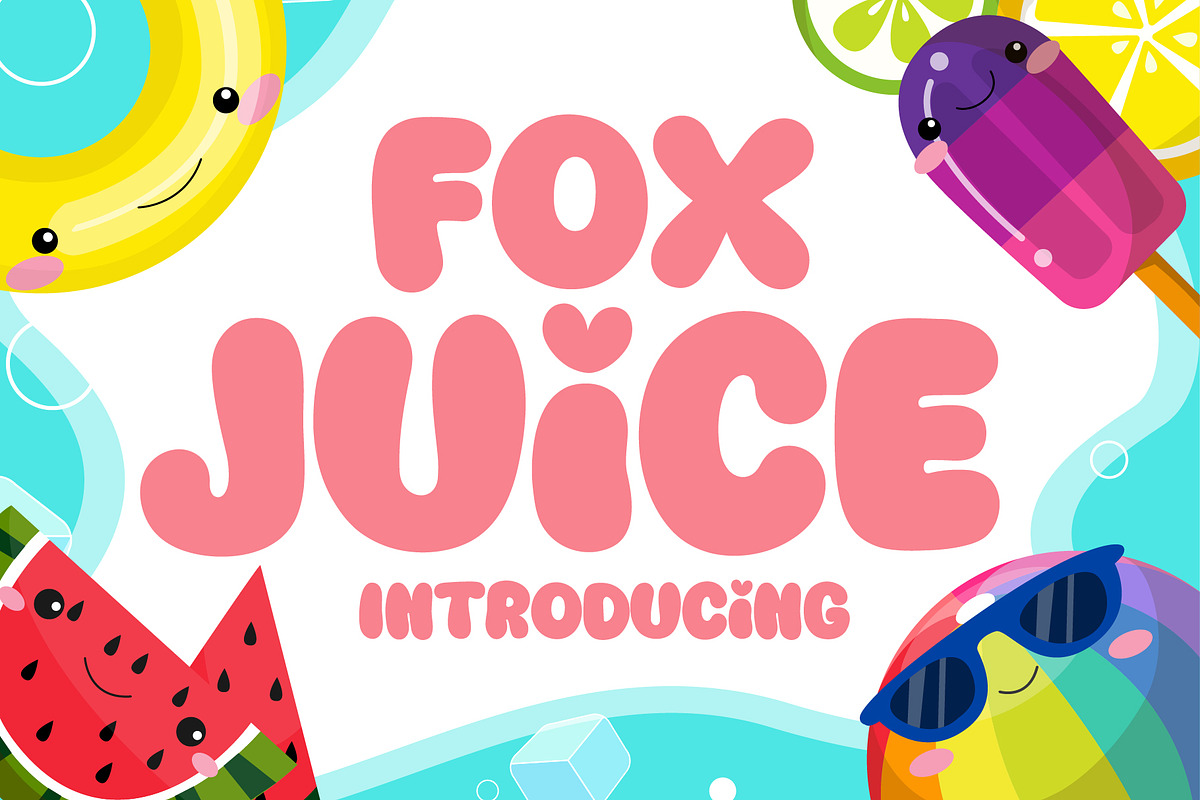 Fox Juice font, a Handwritten Font by Fox7 By Rattana (Photo 1 of 8)