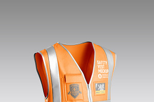 Safety Vest Mockup