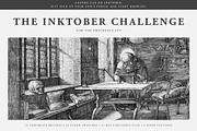 The Inktober Challenge Procreate Kit, a Brush Add-On by Digi Life (Thumbnail 1 of 9)