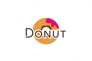 Donut Logo Design, a Branding & Logo Template by Logocreative