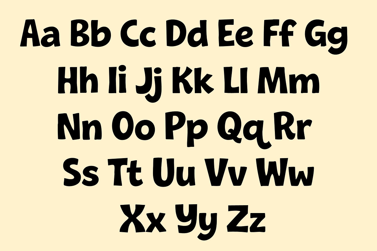Chunky Joy, a Handwritten Font by Art StoreID (Photo 3 of 8)
