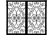 Vintage Scroll Gate Panel Bundle, a Decorative Illustration by Creativeshirt (Thumbnail 11 of 20)