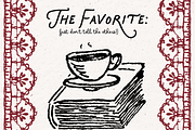 Library Doodle Clipart, Reading, an Object Illustration by The October Creative (Thumbnail 5 of 6)