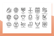 Cells & Organs icons, an Outline Icon by Becris (Thumbnail 2 of 3)