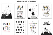 Nursery Posters, an Animal Illustration by Oksana Stepova (Thumbnail 2 of 20)