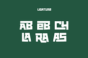 Arokan Handle - Round Font, a Sans Serif Font by Iqsiart Studio (Thumbnail 5 of 7)