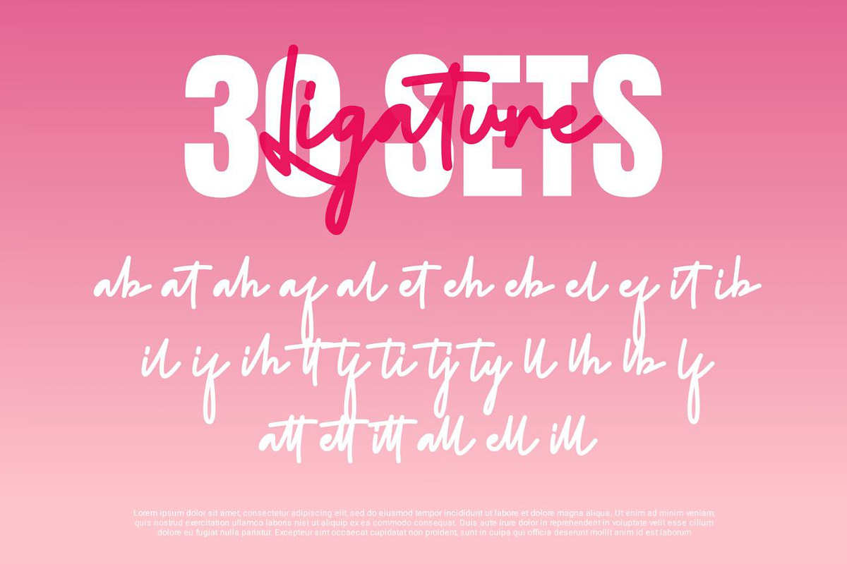 Renubela Signature, a Handwritten Font by Majelis Art (Photo 9 of 11)