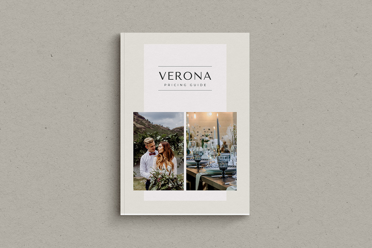 Verona CANVA Pricing Guide, a Magazine Template by Gillian Sarah (Photo 13 of 17)