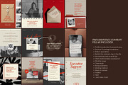 Bold Red Canva Instagram Template, a Social Media Template by And Done Studio (Thumbnail 6 of 8)