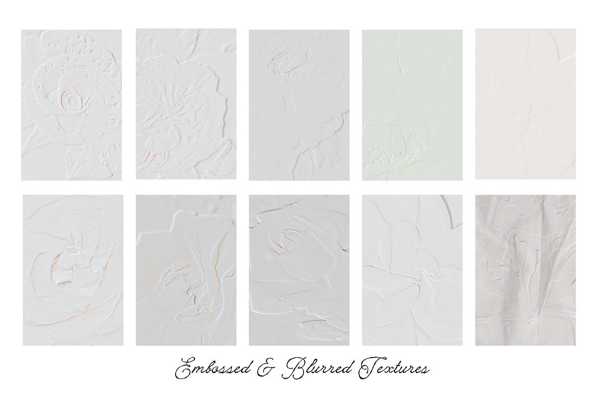 Embossed & Blurred Textures & Frames, a Background Graphic by PaperJamLab (Photo 4 of 10)