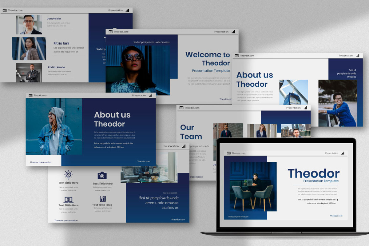 Teodor Google Slides Template, a Presentation Template by nyilstudio