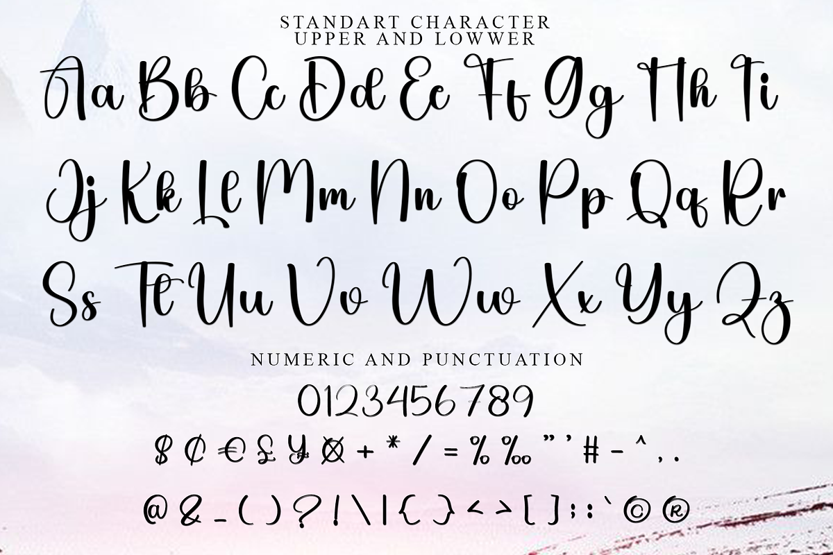 Ashley, a Handwritten Font by InermediaSTUDIO (Photo 7 of 7)