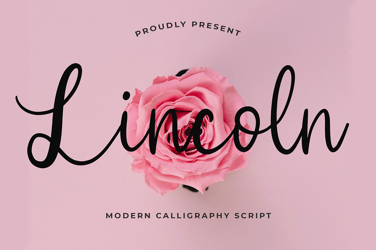 Lincoln Beautiful Calligraphy Font