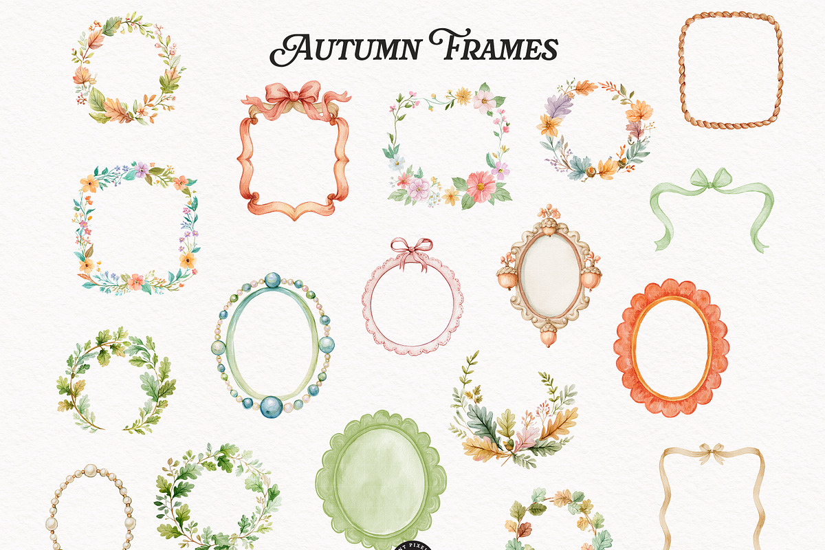 Fall Nursery Atelier Clipart Bundle, an Animal Illustration by PaintPixelCo (Photo 7 of 16)