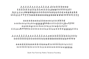 Dark Fox Font, a Sans Serif Font by vectalex (Thumbnail 6 of 7)