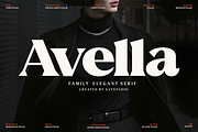 Elegant Editorial Serif - Avella, a Font by Say Studio (Thumbnail 1 of 14)