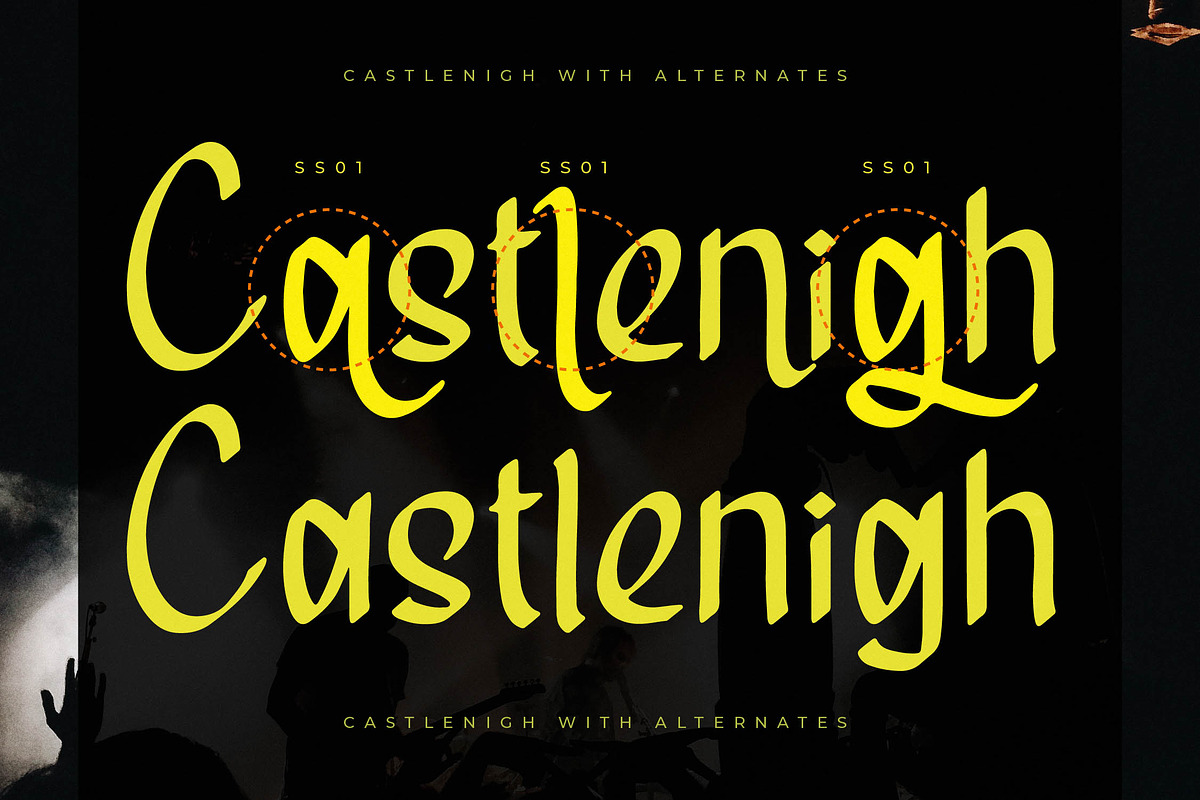 Castlenight, a Blackletter Font by Integritype Studio (Photo 2 of 15)