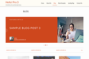 Hello! Pro 3, a WordPress Template by Build my brandiD (Thumbnail 3 of 4)