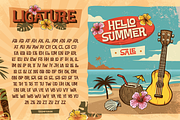 Mokila - Hawaiian Display Typeface, a Sans Serif Font by Burntilldead (Thumbnail 7 of 12)