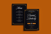Bluelines Wedding Invitation, an Invitation Template by dokudokunomi (Thumbnail 1 of 4)