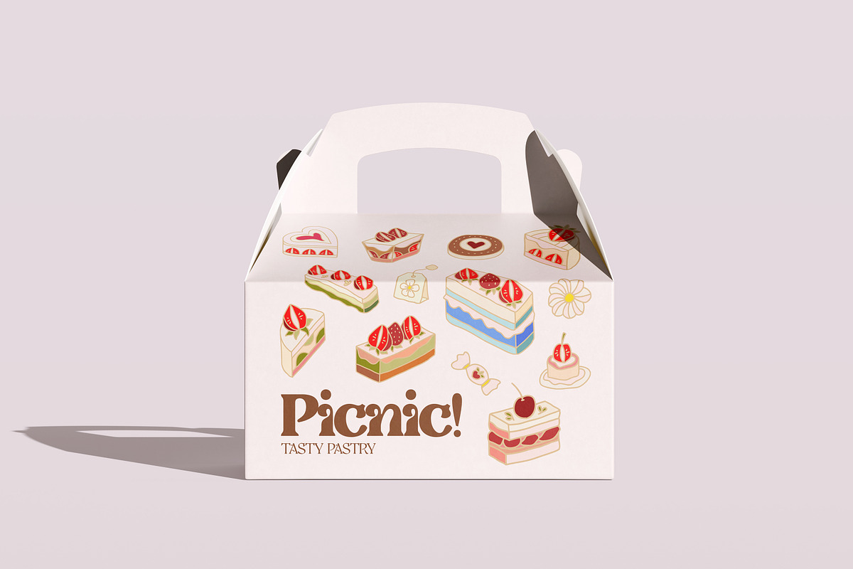 PICNIC! Whimsical Hand Drawn Pastry, a Food Illustration by Artflorara (Photo 10 of 11)
