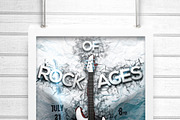 A4 Light Poster Mockup, a Print Template by CREATIVE DUDE (Thumbnail 4 of 5)