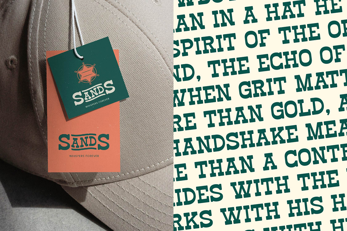 Smoke Grand Western Display Font, a Slab Serif Font by timelesstype.co (Photo 12 of 20)