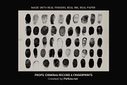 Criminal Record & Fingerprints, a Graphic by Pixflow (Thumbnail 2 of 9)