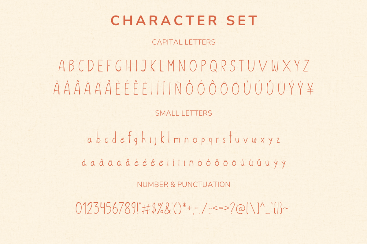Baahir Handmade Font, a Handwritten Font by Creativetacos (Photo 9 of 9)