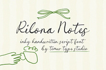 Rilona Notes Font