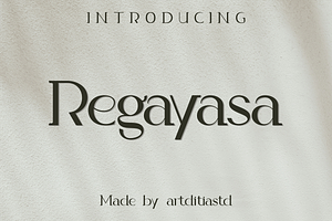 Regayasa font