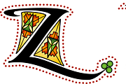 Decorative Celtic Alphabet, a Decorative Illustration by AonCelticArt (Thumbnail 6 of 6)