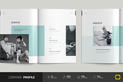 Company Profile Brochure, a Brochure Template by DesignJanala (Thumbnail 4 of 10)