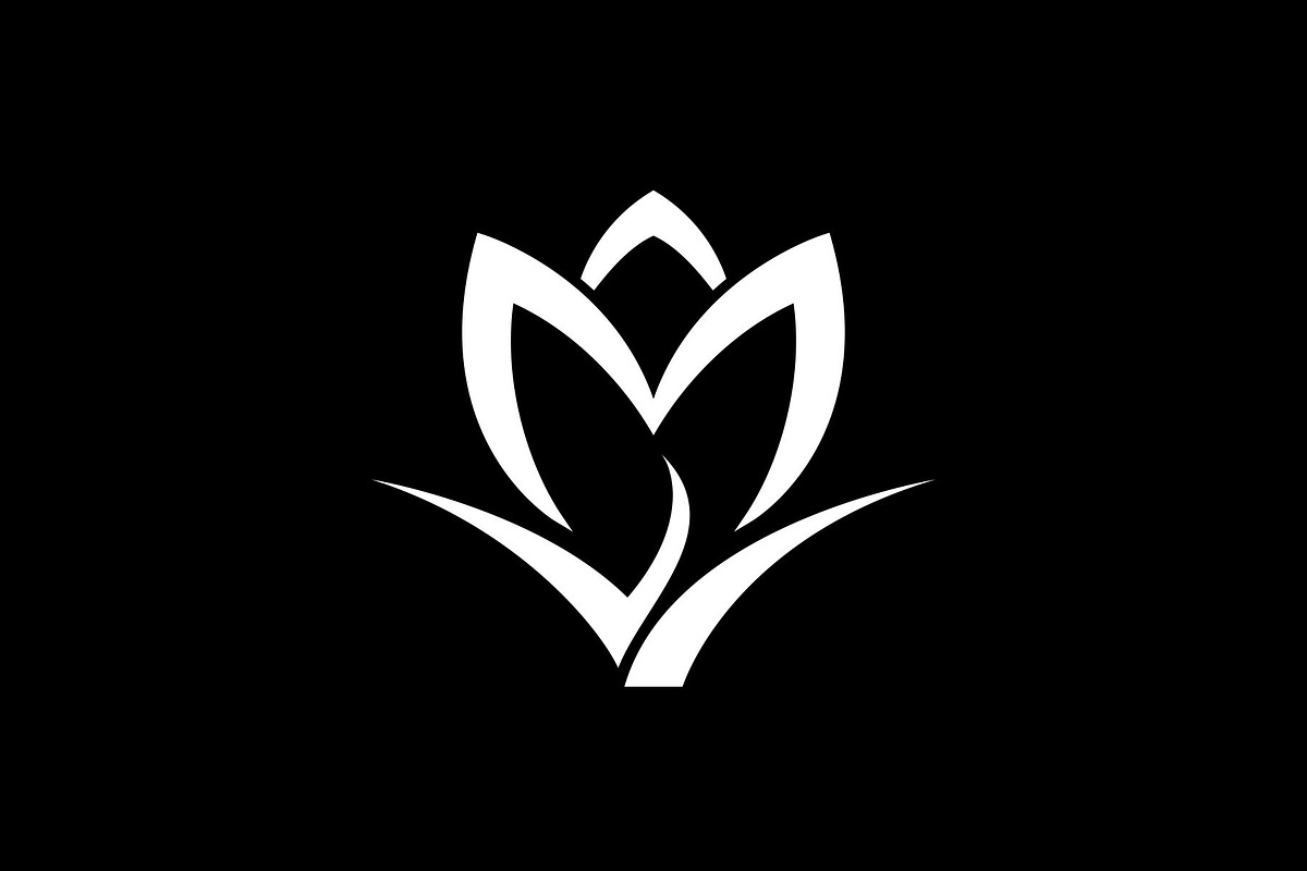 Letter M Tulip Rose Flower Logo, a Branding & Logo Template by Buqancreative (Photo 3 of 3)