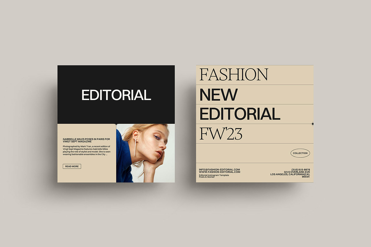 Editorial Instagram Post, a Social Media Template by Moscovita Studio (Photo 16 of 18)