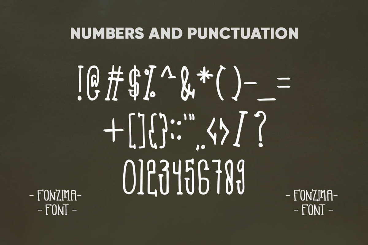 Fonzima - Elegant Display Font, a Font by Naistudio (Photo 8 of 8)