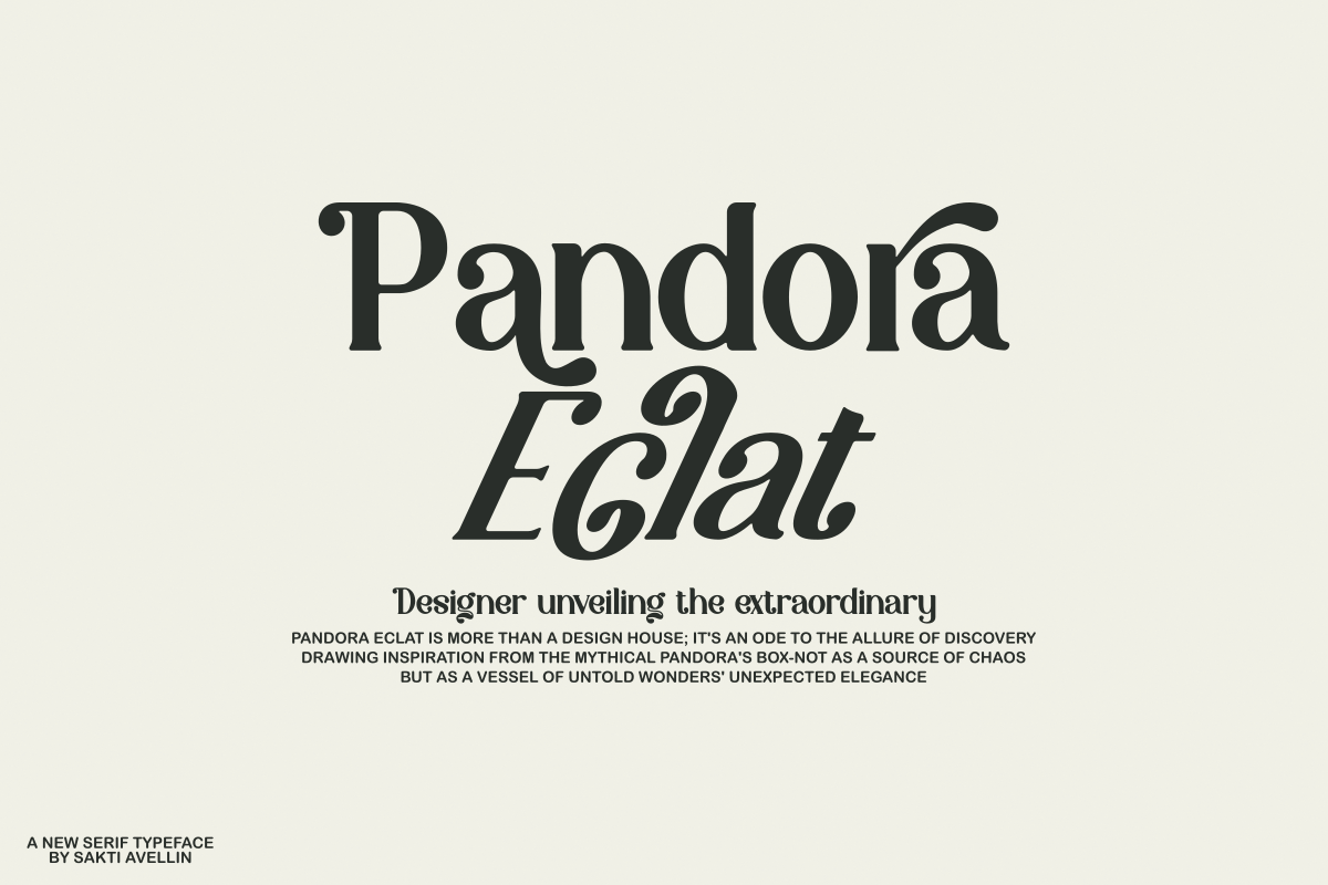 Magic Avenue - A New Serif Typeface, a Serif Font by SaktiAvellin (Photo 10 of 13)