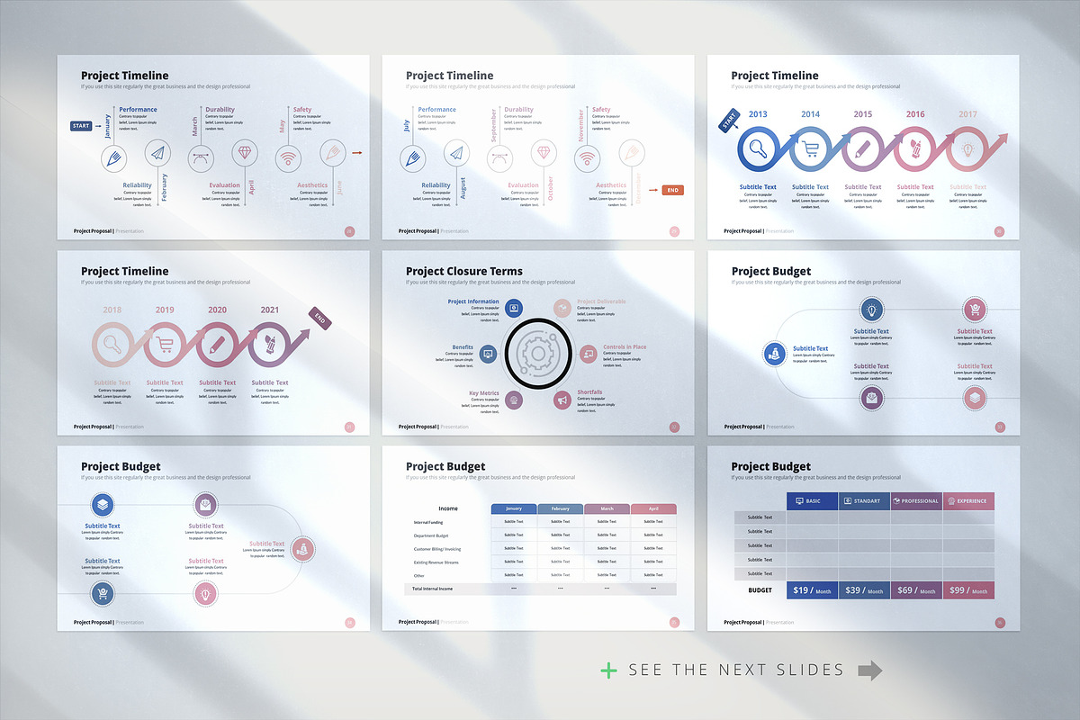 Project Proposal Google Slides, a Presentation Template by WhiteGraphic (Photo 8 of 12)
