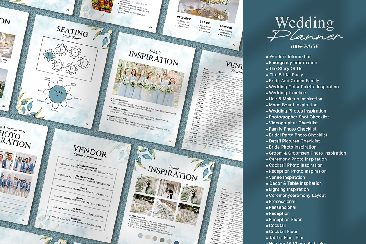 Modern Wedding Planner Template, a Presentation Template by SKY CREATION (Photo 3 of 6)