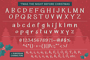 Twas the Night Before Christmas Font, a Serif Font by Quirky Queen Media (Thumbnail 7 of 7)