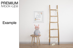 Kids Room & 90 Frames Mockup Pack